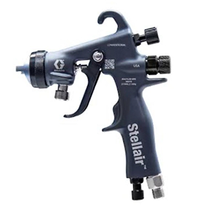 alt="Pistola de pintura líquida airless para revestimentos industriais"
